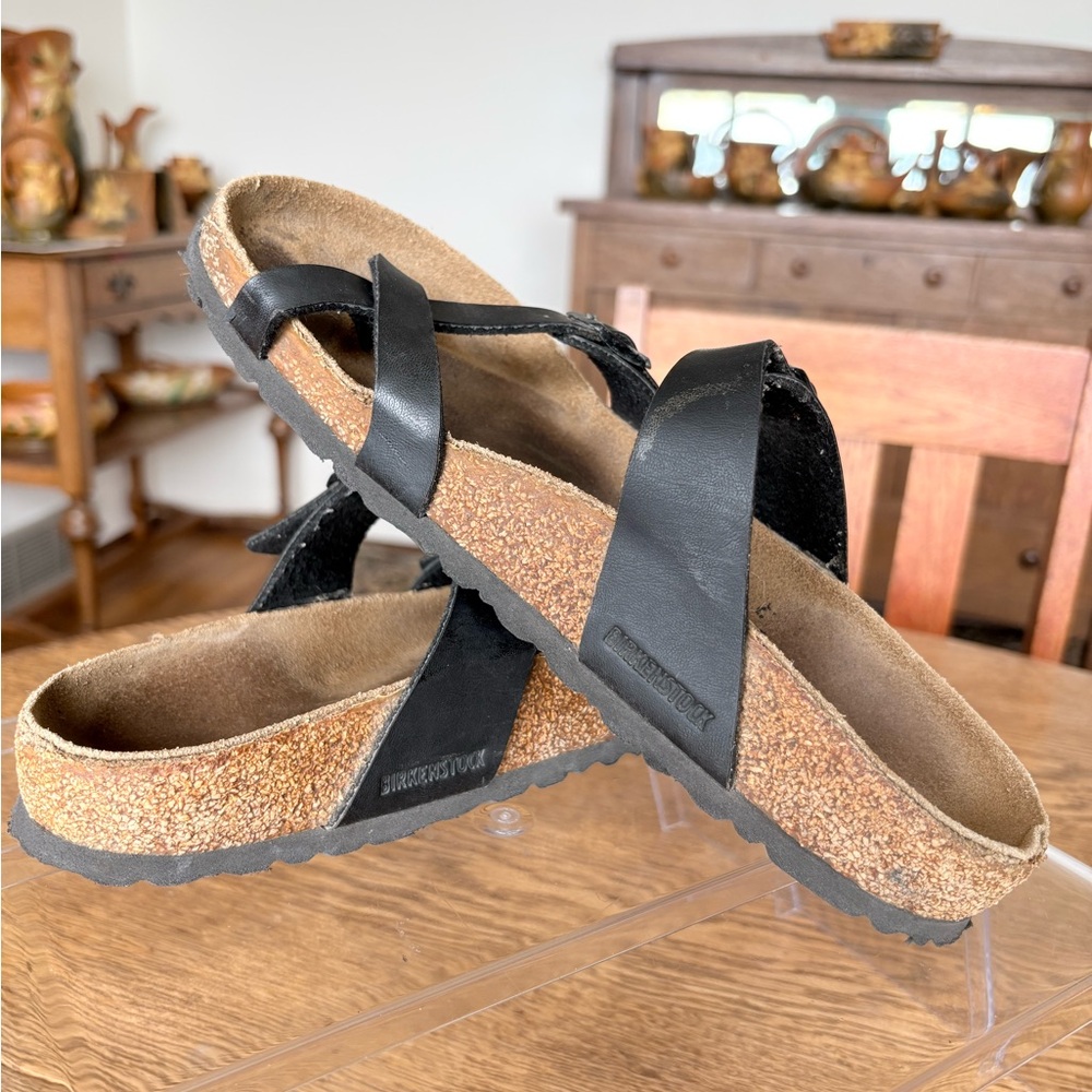 Birkenstock Mayari Women toe loop design black size 38 EU/8 US - Picture 12 of 12